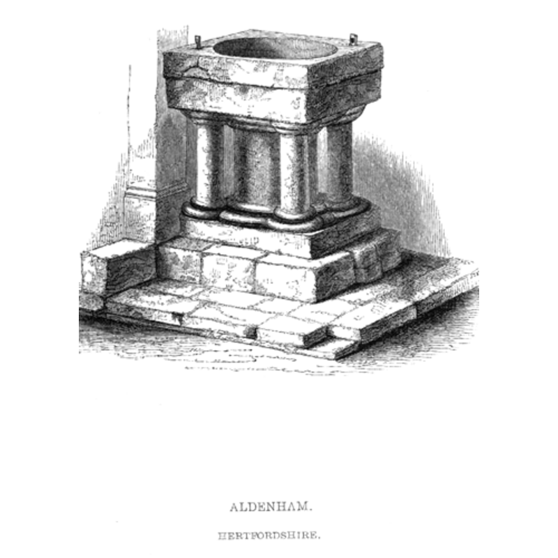 on the bases and capitals of the columns of the base