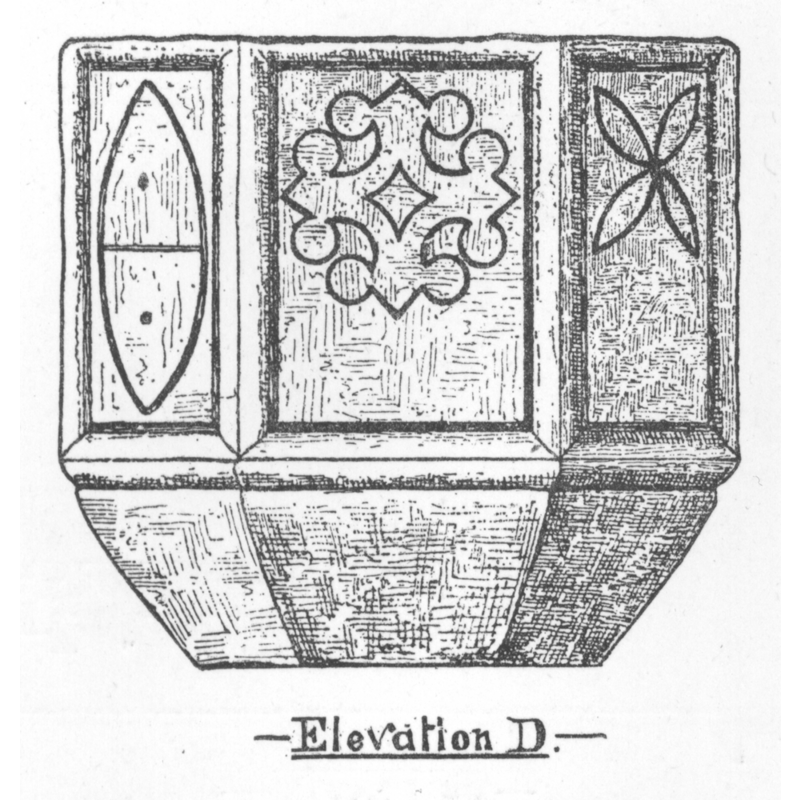 it appears either 'tréflée' or 'fleurdelysée' [cf. FontNotes]