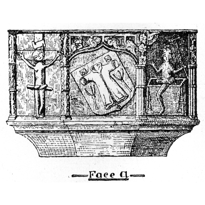 Christ on the cross; alone, no other figures
