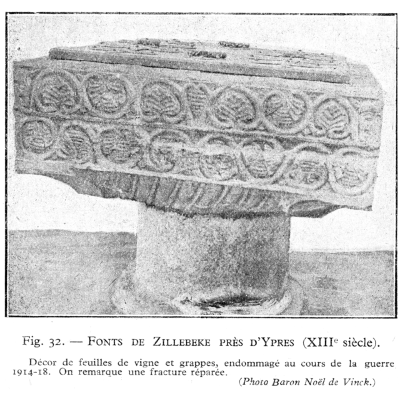 note the old wooden lid