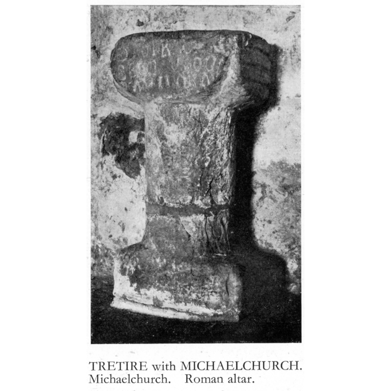 former Roman altar [cf. FontNotes]