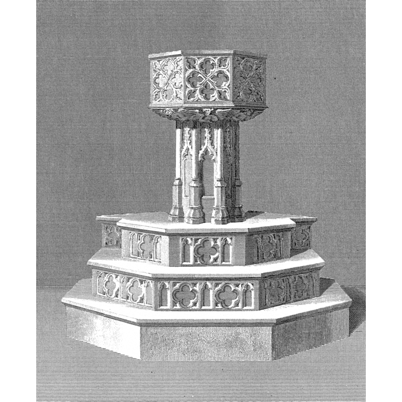 showing the plinth