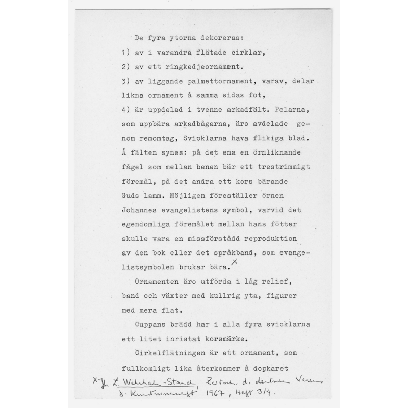 original SHM inventory entry notes on this font, [p. 2]