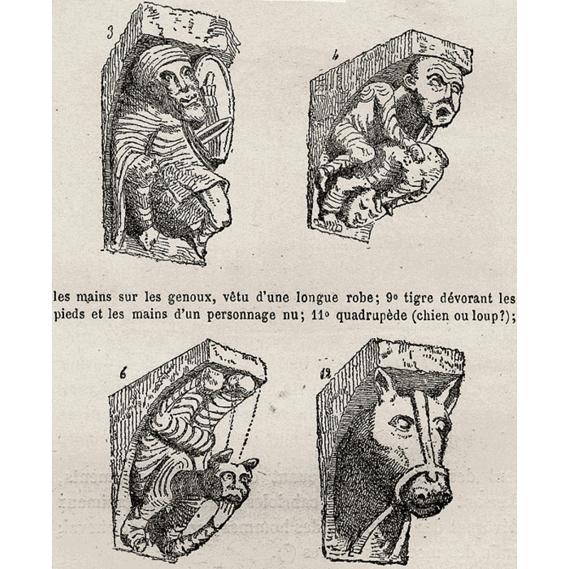 set of four, engraved in 1878