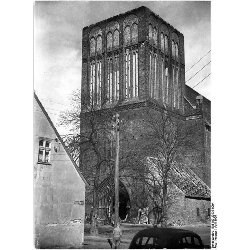 the church soon after the 1955 fire