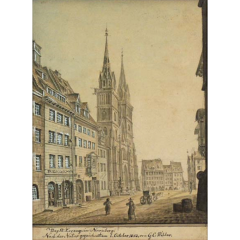St. Lorenz Kirche ca. 1852