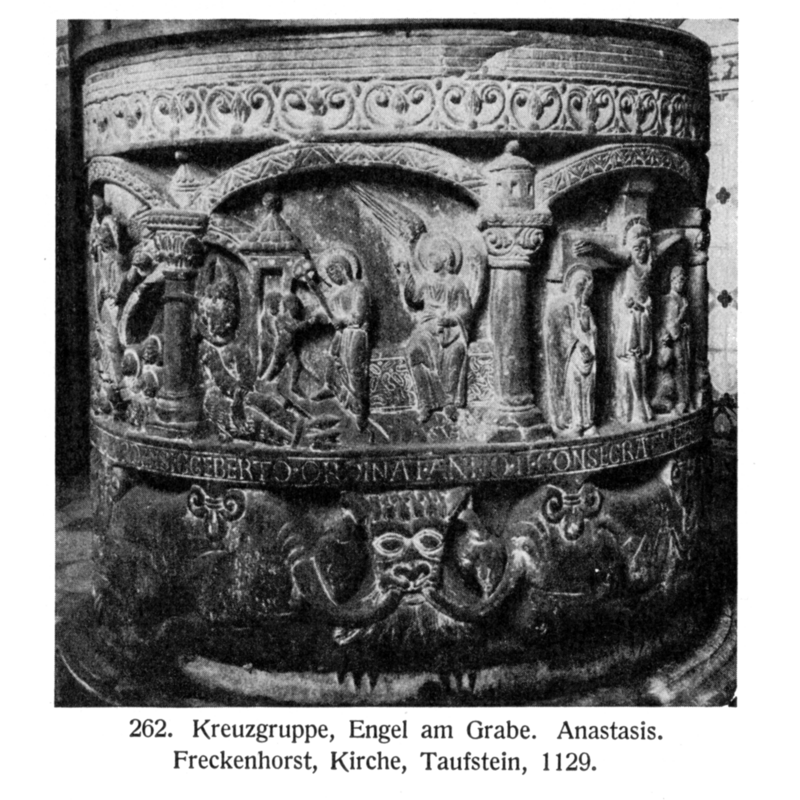 the font ca. 1930, before it was drastically cleaned up