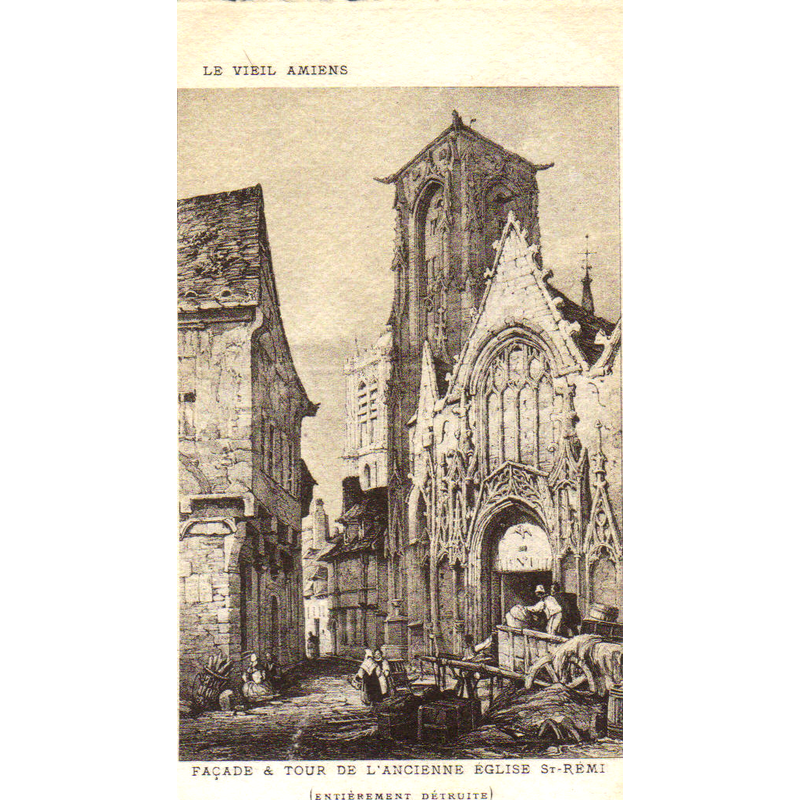 old Saint-Remi, demolished mid-19thC