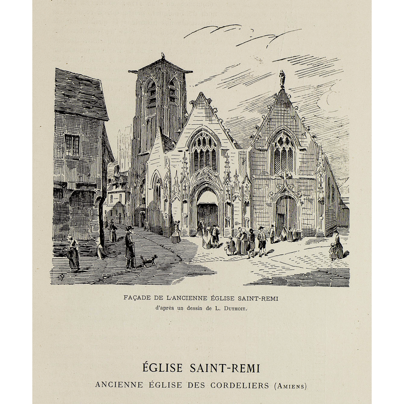 old Saint-Remi, demolished mid-19thC