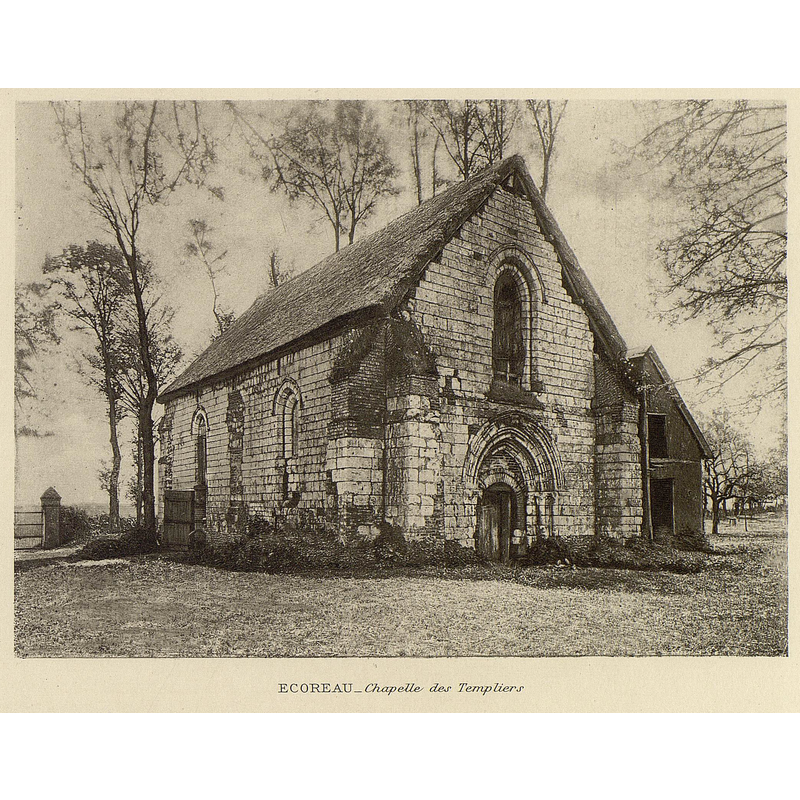 the Templars chapel ca. 1890