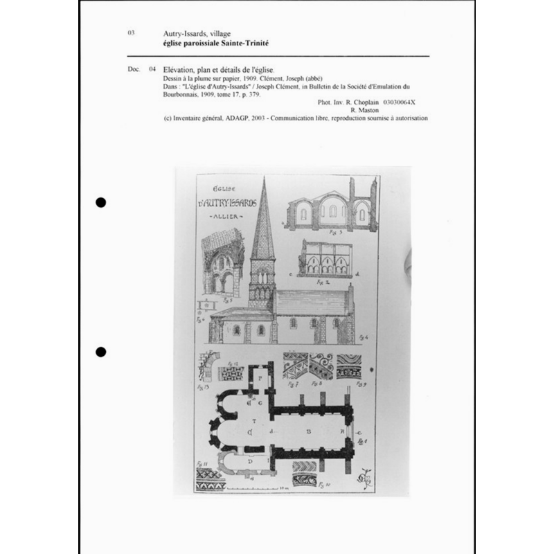 plan, elevation, section, details