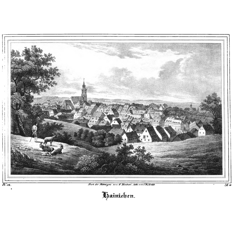 a view of the old church before its replacement in the late-19thC