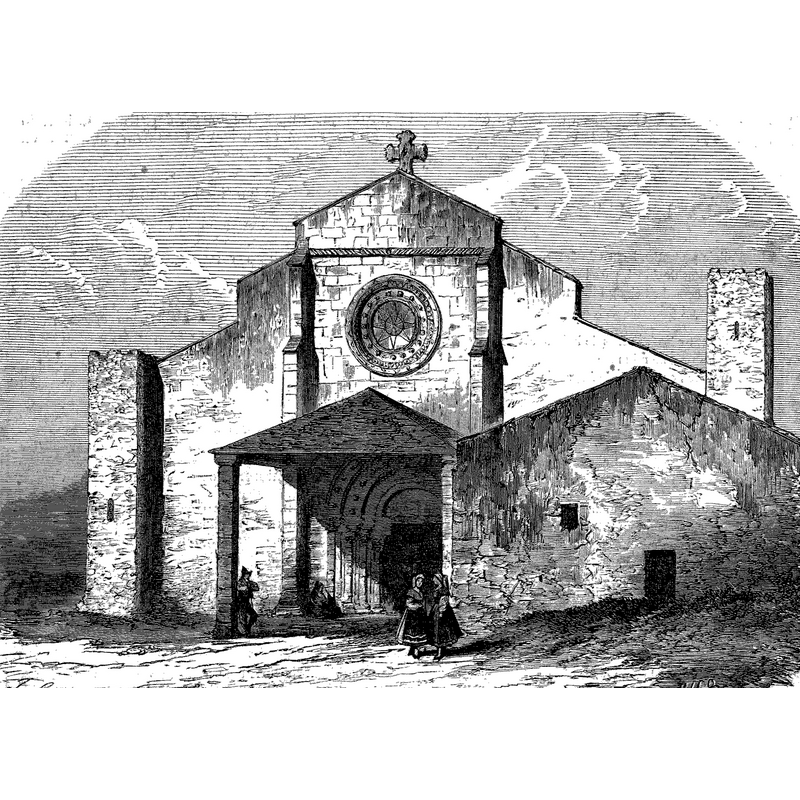 late-19thC artist's rendition