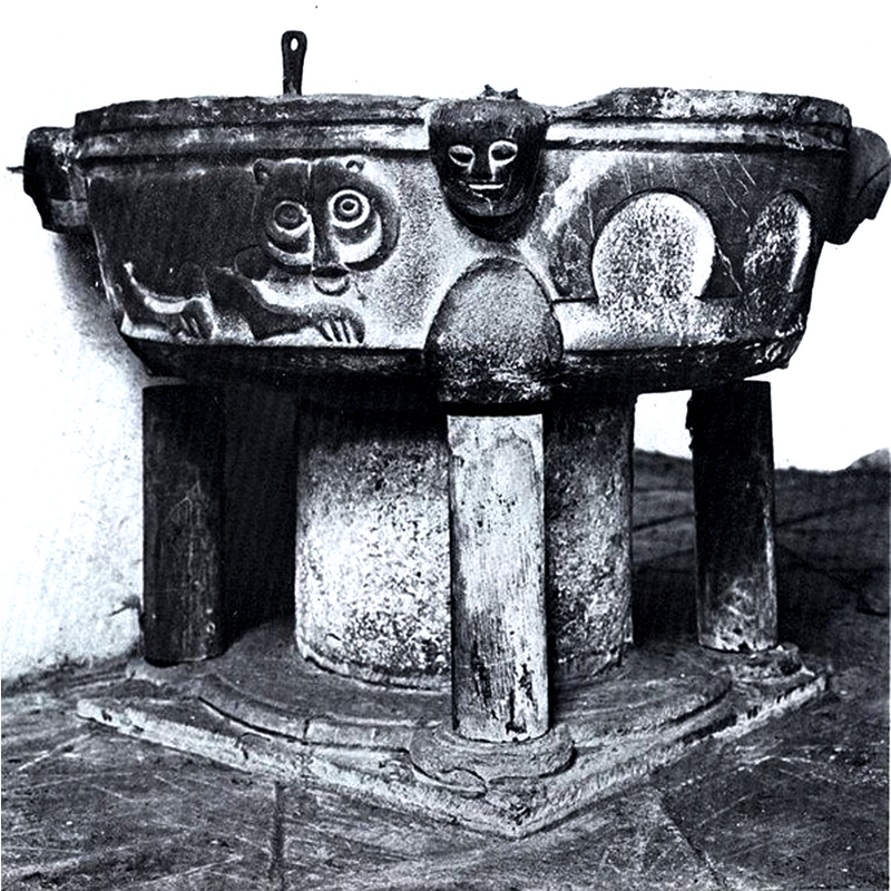 one such seen here on the left half of the basin
