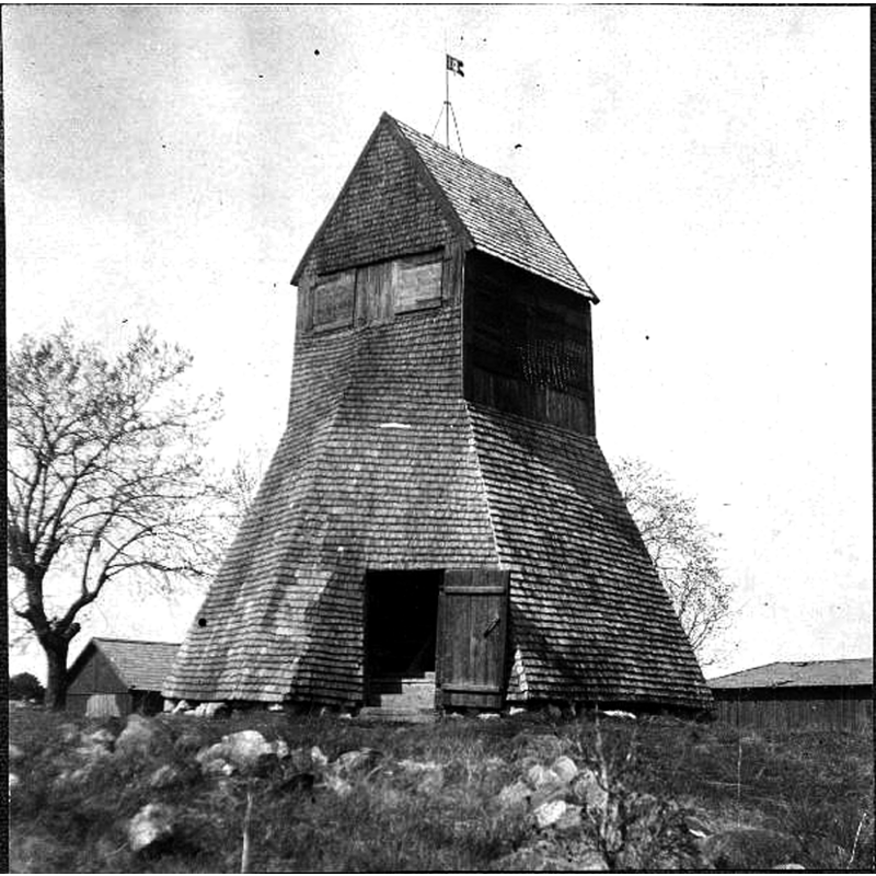 Source caption: "Klockstapeln, mot sydöst."