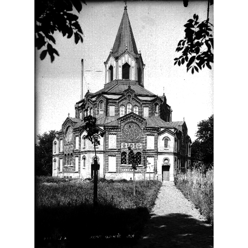 the present church, a re-building of 1883
