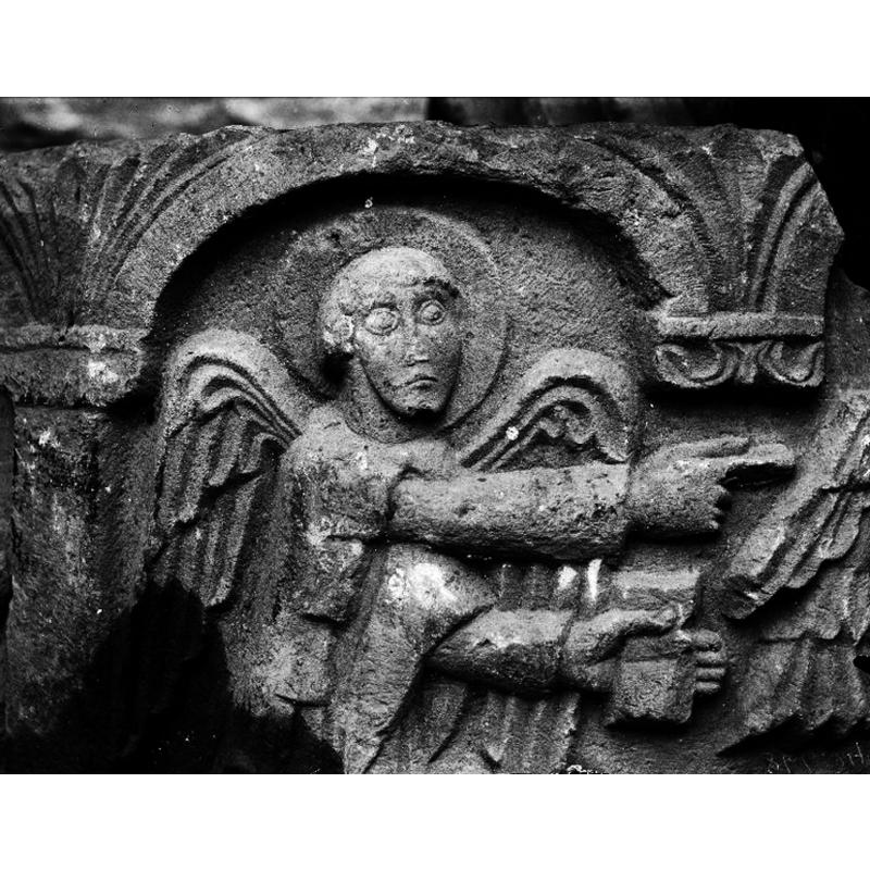 only the left-facing angel remain