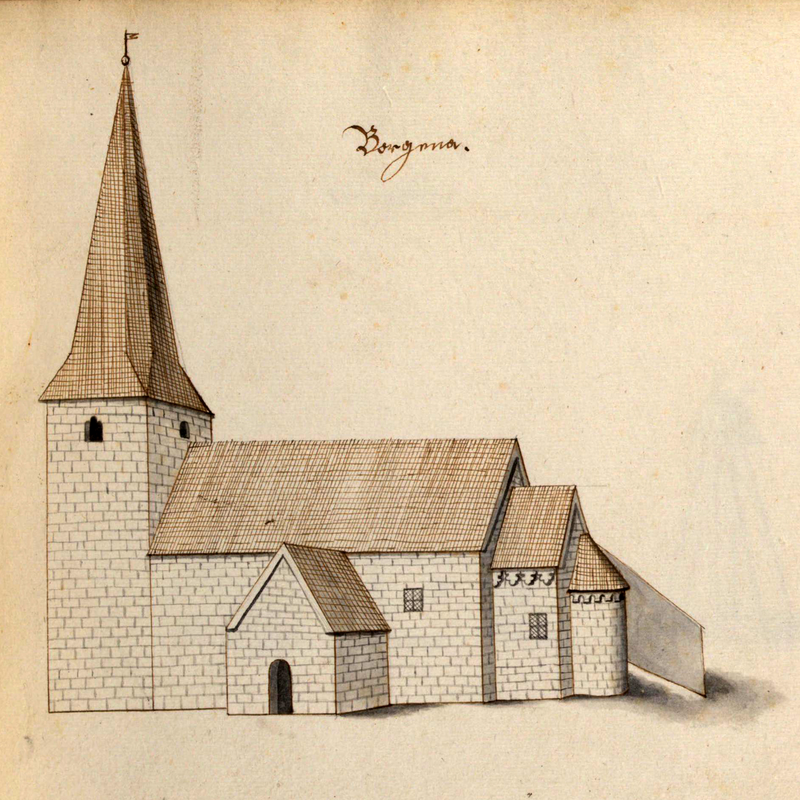 a late-17thC artist's rendering