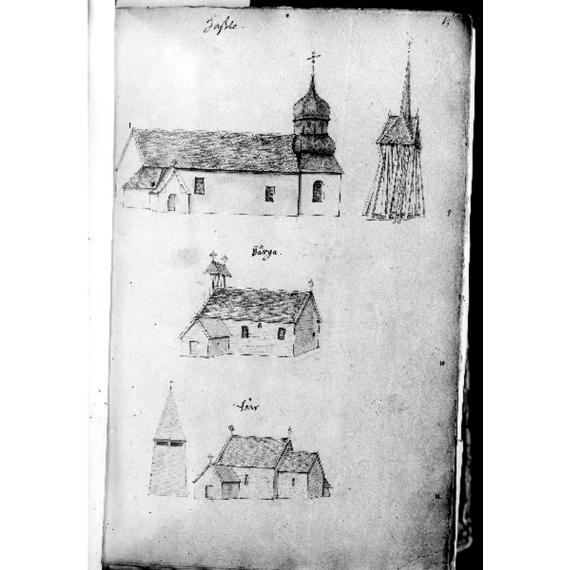 seen here in the centre ca. 1700