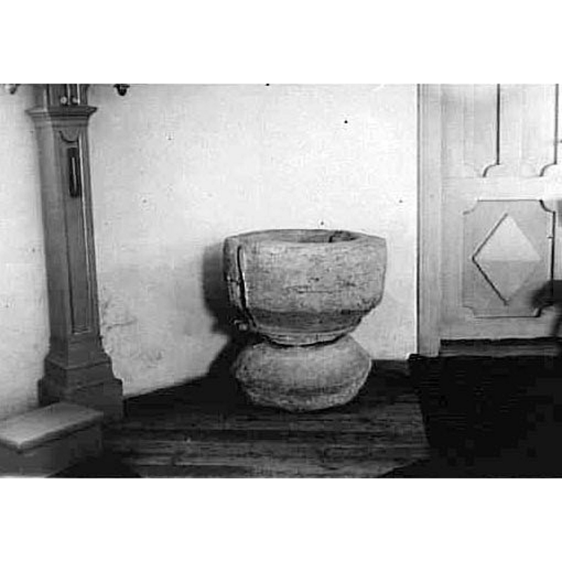 the medieval font -- location unknown [museum? cf. FontNotes]