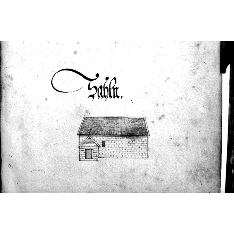 late-17thC drawing -- notice the spelling of the place then: Sahln