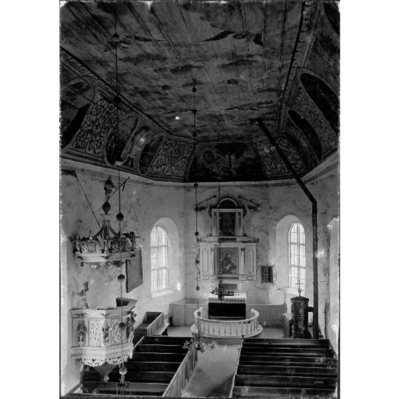 the church interior before the renovation