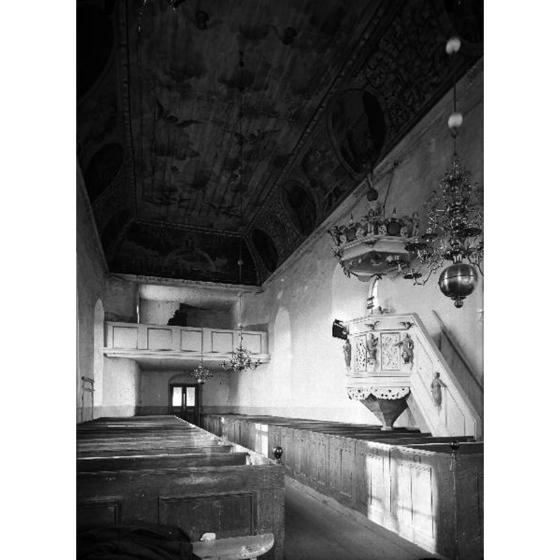 the church interior before the renovation