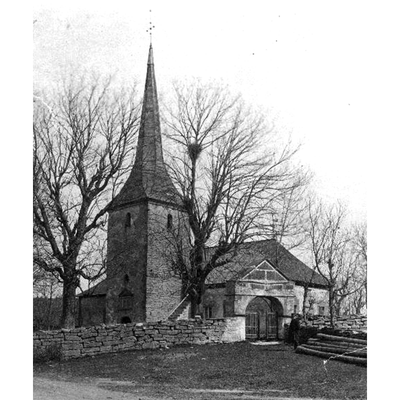 the canonical orientation of the building had been changed in the 18thC modifications, pointing the chancel towards the south, instead of te east