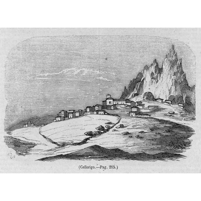 Source caption: "Cellorigo [...] (1853-07-03). "Cellorigo". Semanario Pintoresco Español (27): 212. ISSN 2171-0538. Taken from Biblioteca Digital de Castilla y León (CC0)"