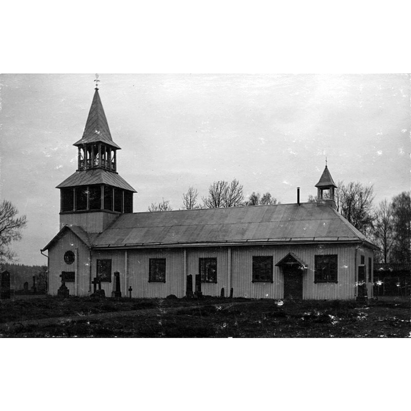 Source caption: "Ödskölts kyrka. Kyrkan från söder."