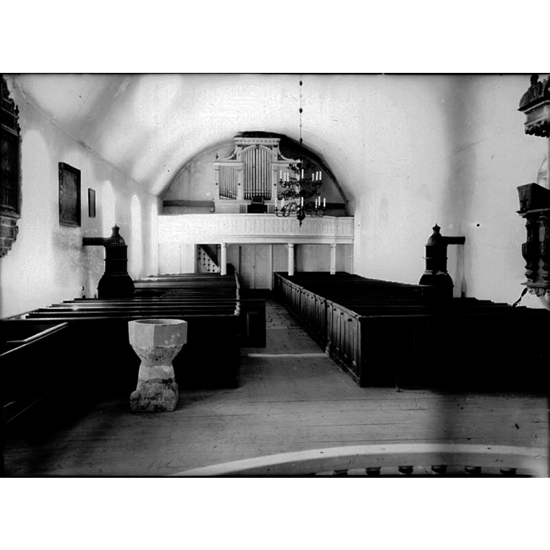 showing the medieval font in the foreground