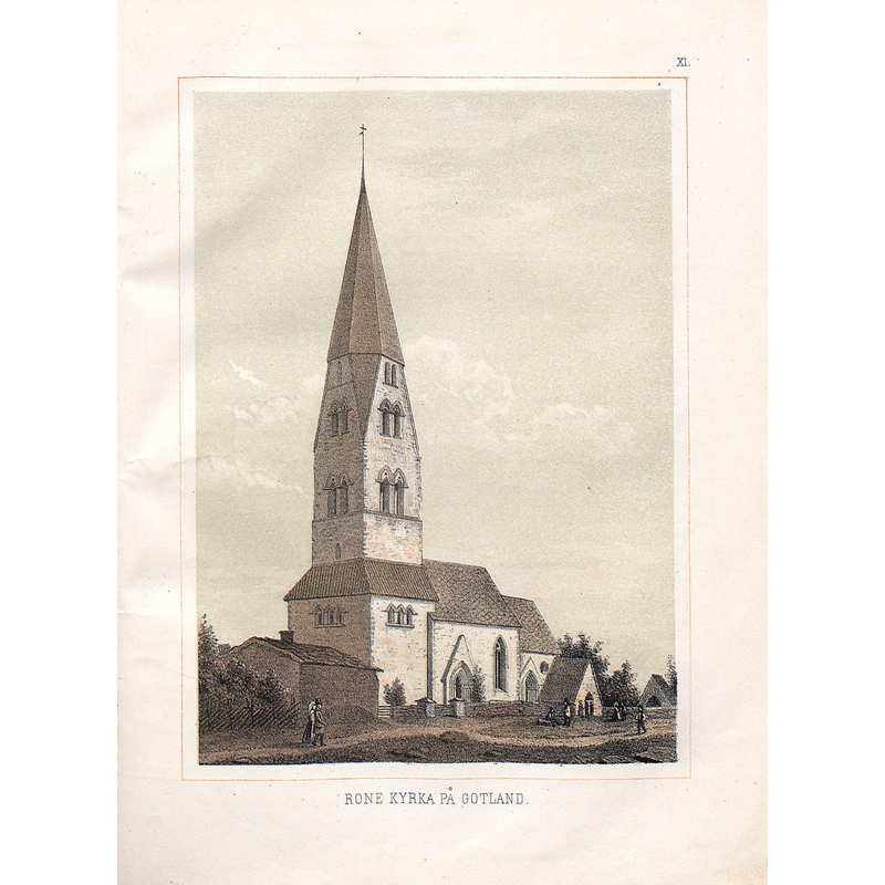 Source caption: "Rone kyrka 1874"