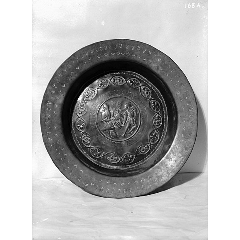 Source caption: "Rolfstorps kyrka [...] Dopfat."