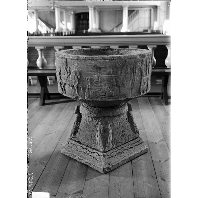 Source caption: "Mo kyrka [...] Dopfunt"