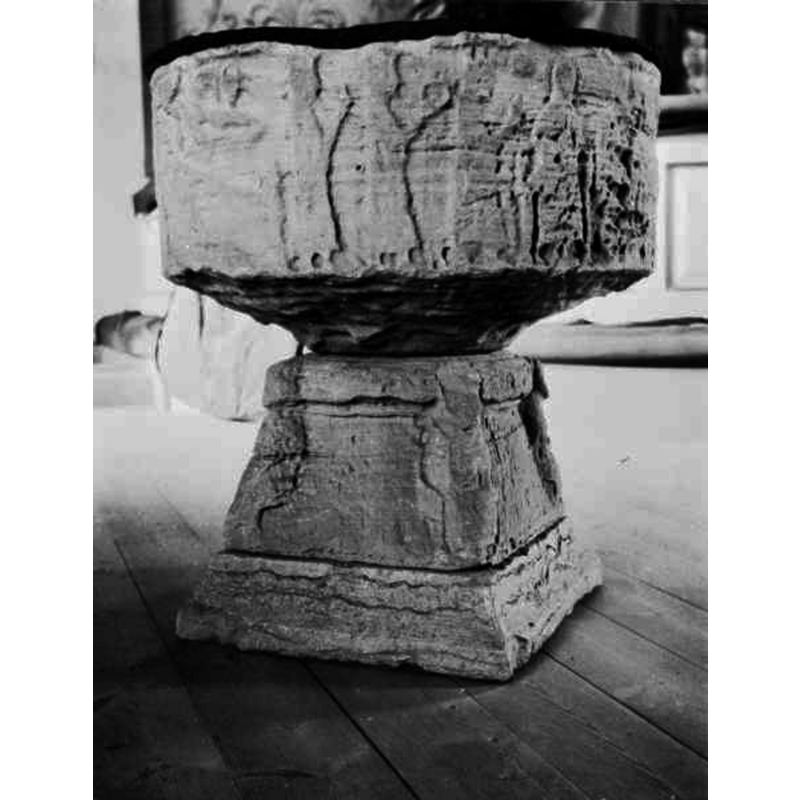 Source caption: "Mo kyrka [...] Dopfunt"