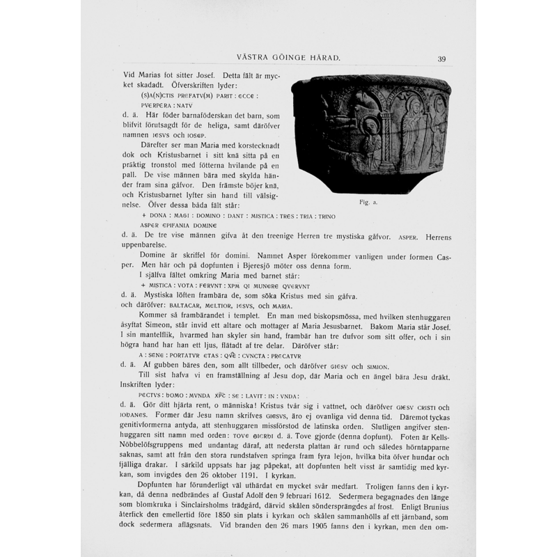 entry for Gumlösa in Tynell (p. 39)