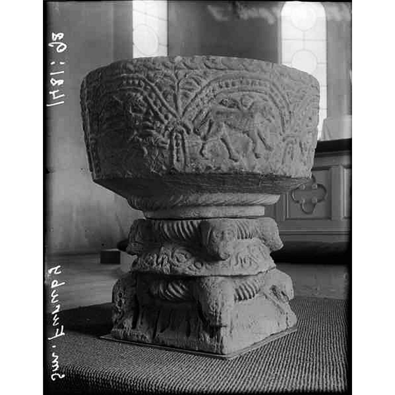 Source caption: "Furuby kyrka [...] Dopfunt"
