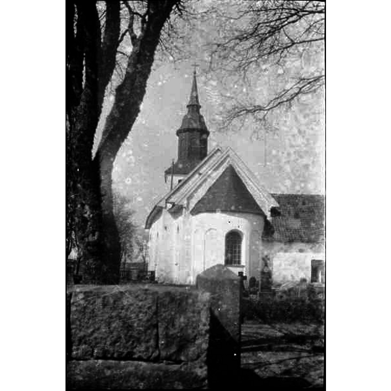 Source caption: "Lekeryds kyrka [...] Kyrkan mot öster."