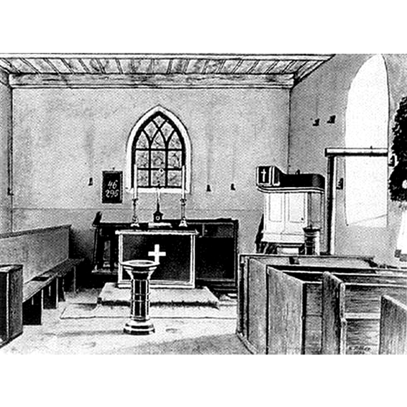 Source caption: "Berlin, Dorfkirche Schmargendorf"