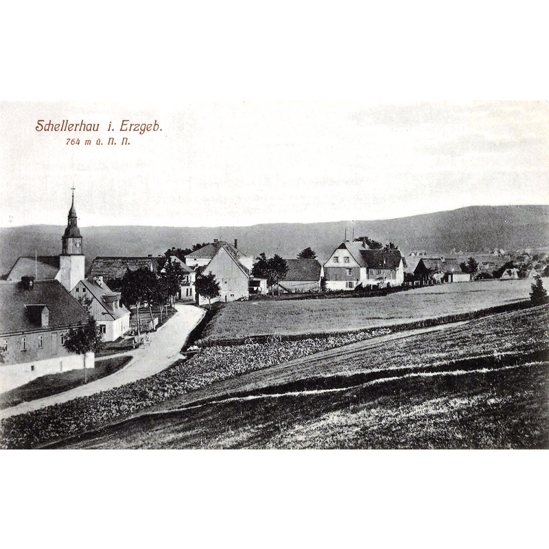 Source caption: "Schellerhau i Erzberg"