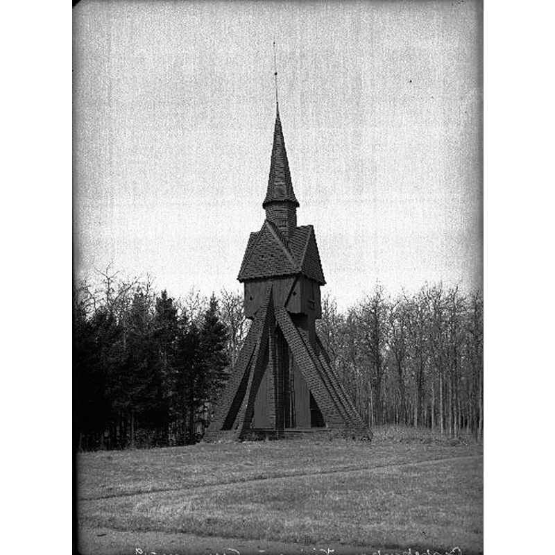 Source caption: "Brahekyrkam. Klockstapeln."