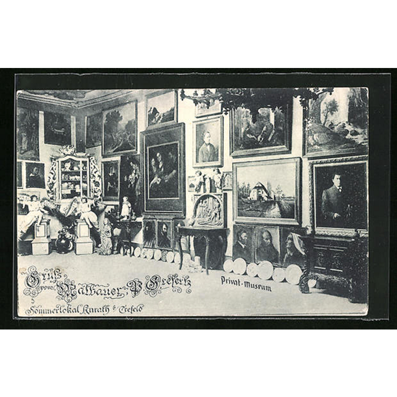 an interior view the private museum of the Malbauers