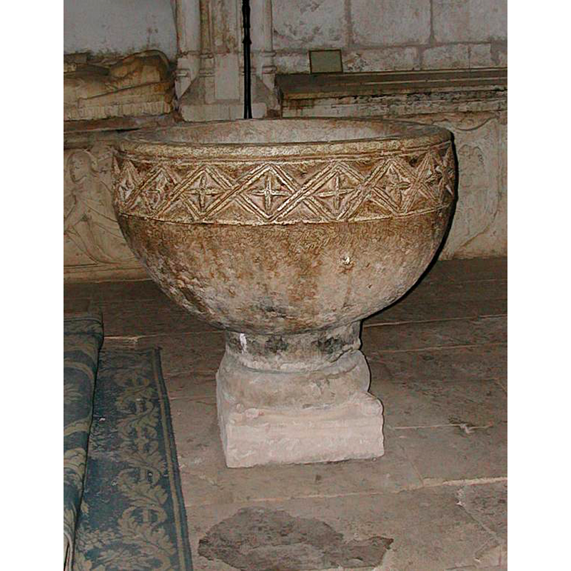 with floral motifs inside
