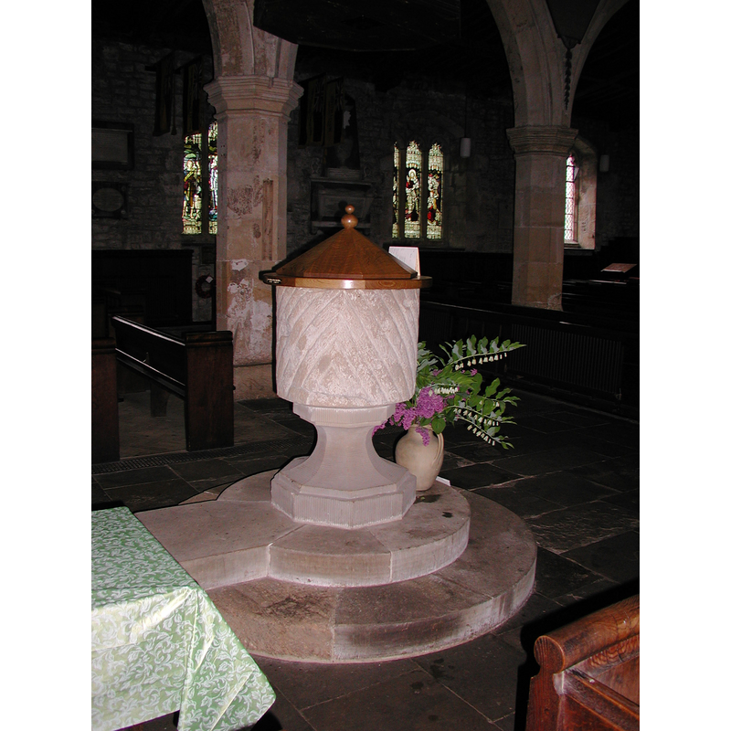 with modern cover on; left side view