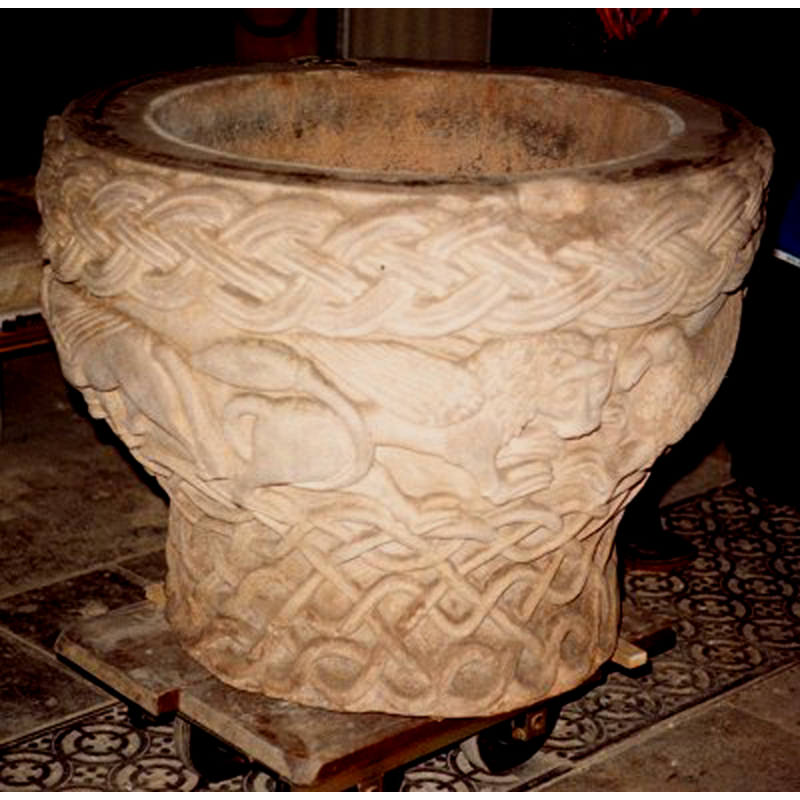 Photographed during repairs [ca. 2000?]