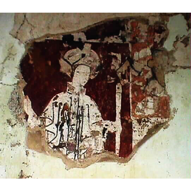 one of the paintings uncovered in 1903