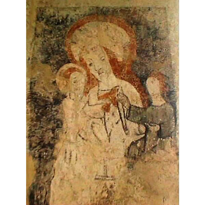another of the paintings uncovered in 1903