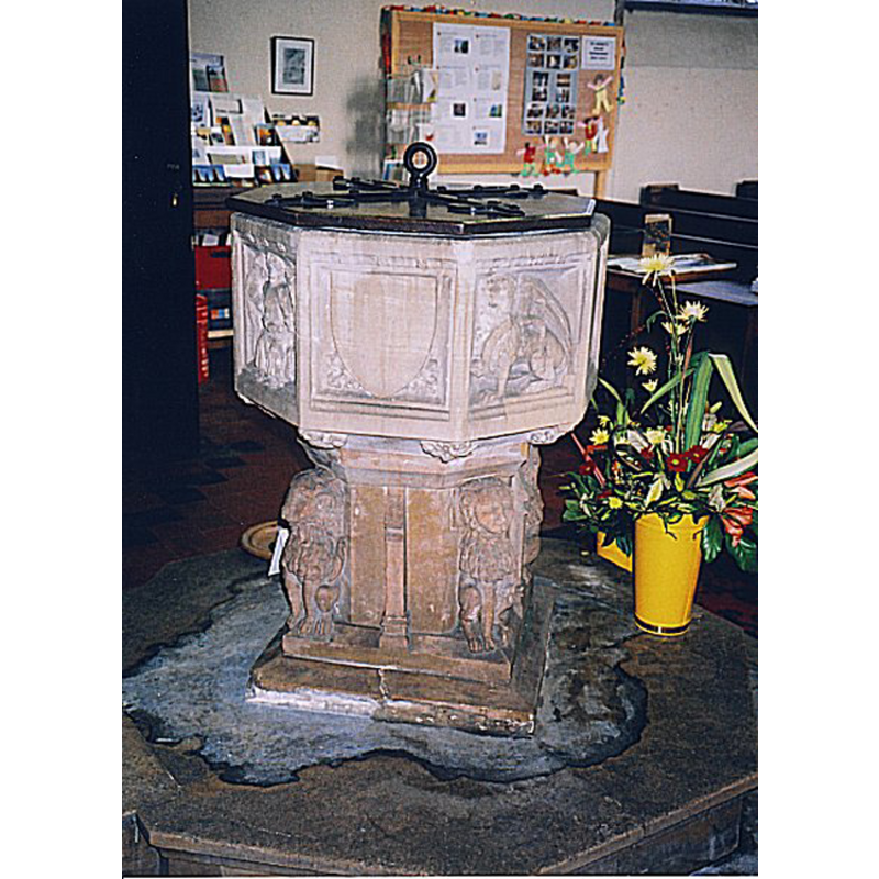 in the centre panel