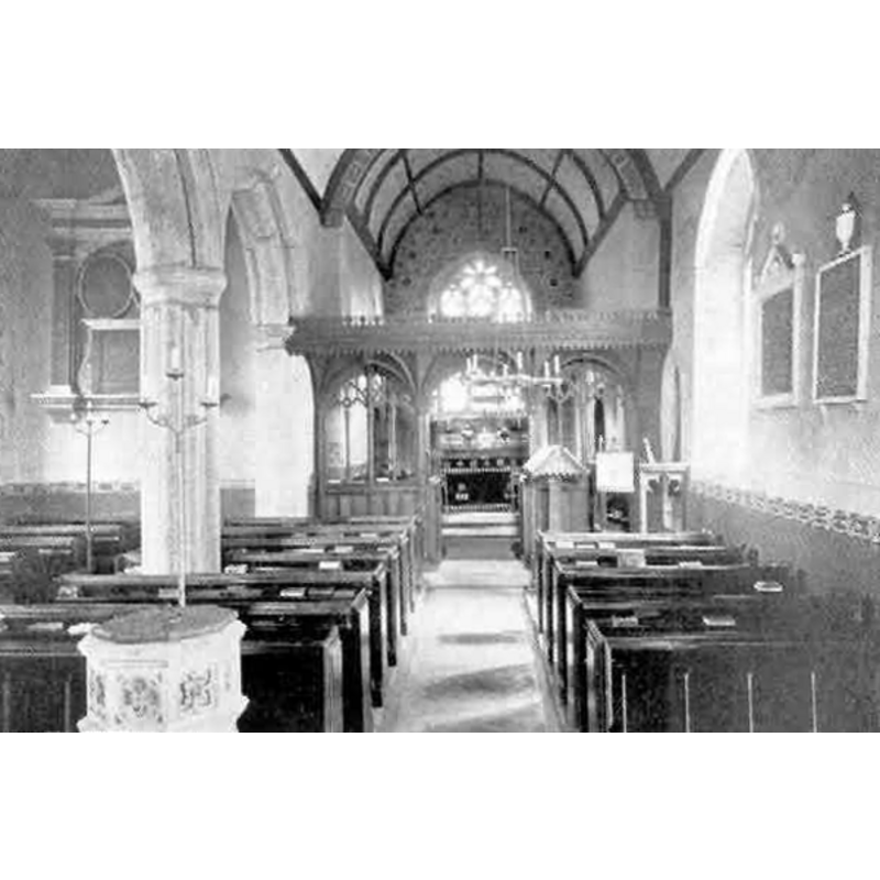 Note that the font visible on the bottom-left corner of the image is not the font listed here, since it was still in the porch at the time of Stabb's visit