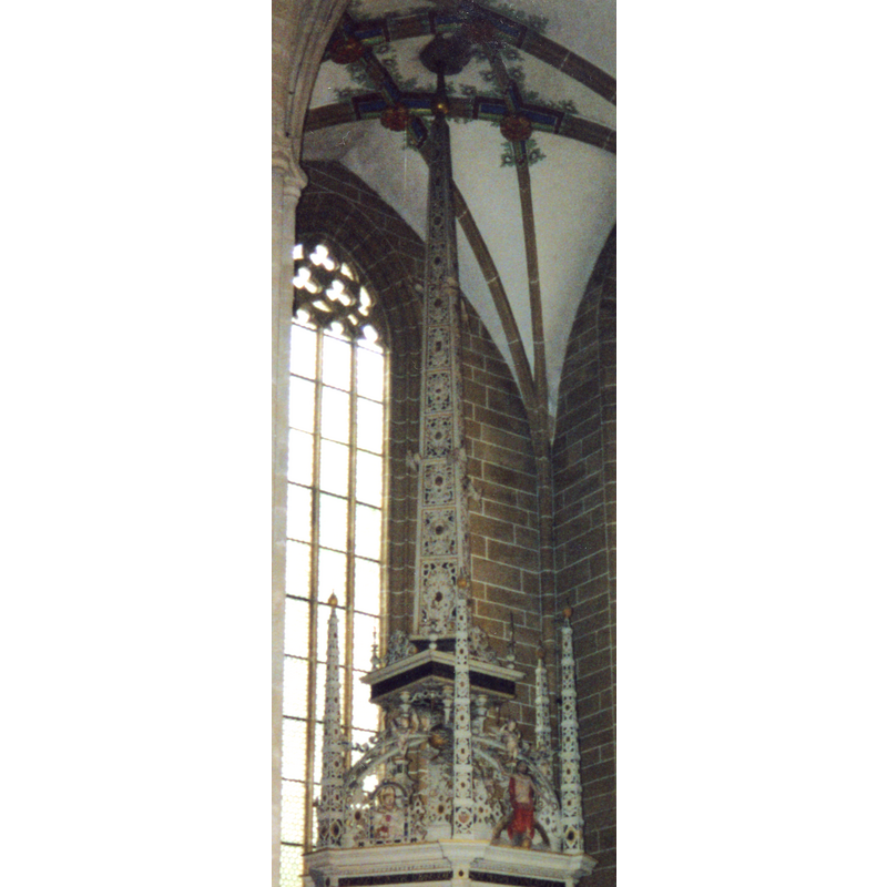 upper part of the baldaquin